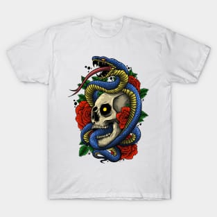 skull and snake T-Shirt